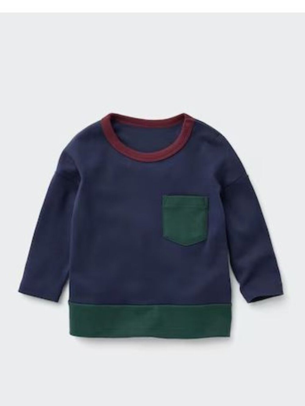 (4/$20) Uniqlo - Soft Touch Cotton Long Sleeve T-Shirt (Pocket)